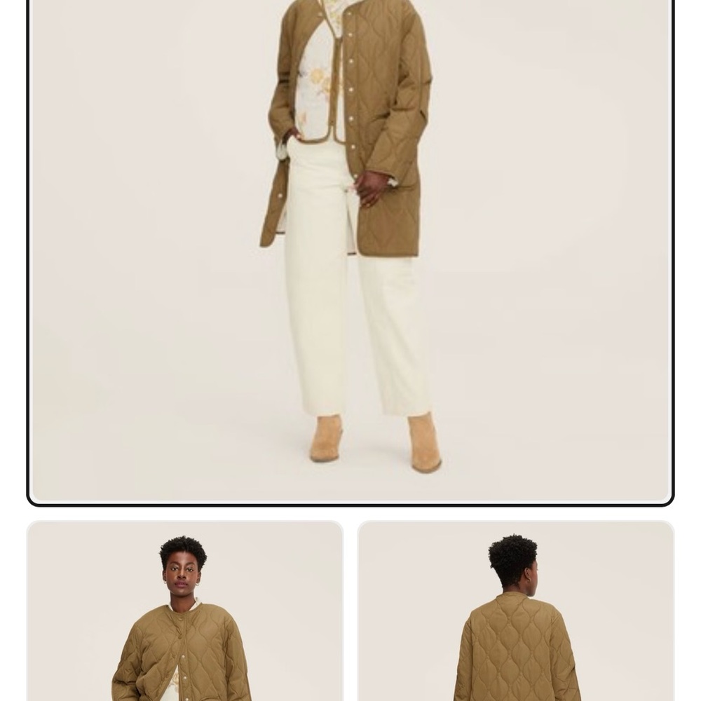 Woolrich target Quilted Tan Jacket for Women